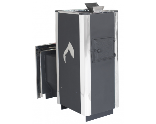 Печь-камин "Фаворит 28" закрытая каменка