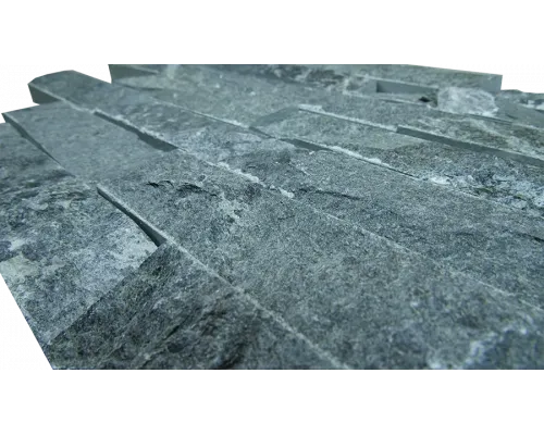 Плитка облицовочная 200х50х25 "рваный камень" талькохлорит